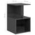 Bedside Cabinets 2 pcs High Gloss Grey 35x35x55 cm Engineered Wood