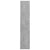 Wall Shoe Cabinets 2 pcs Concrete Grey 60x18x90 cm Engineered Wood