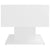 Coffee Table White 103.5x50x44.5 cm Engineered Wood