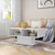 Coffee Table White 103.5x50x44.5 cm Engineered Wood