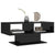 Coffee Table High Gloss Black 103.5x50x44.5 cm Engineered Wood