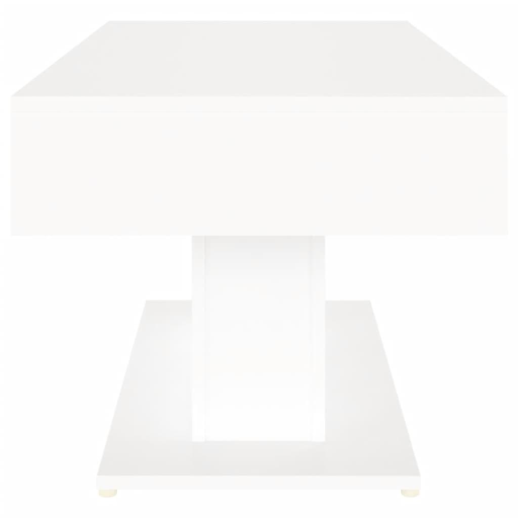 Coffee Table White 96x50x45 cm Engineered Wood
