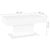 Coffee Table White 96x50x45 cm Engineered Wood