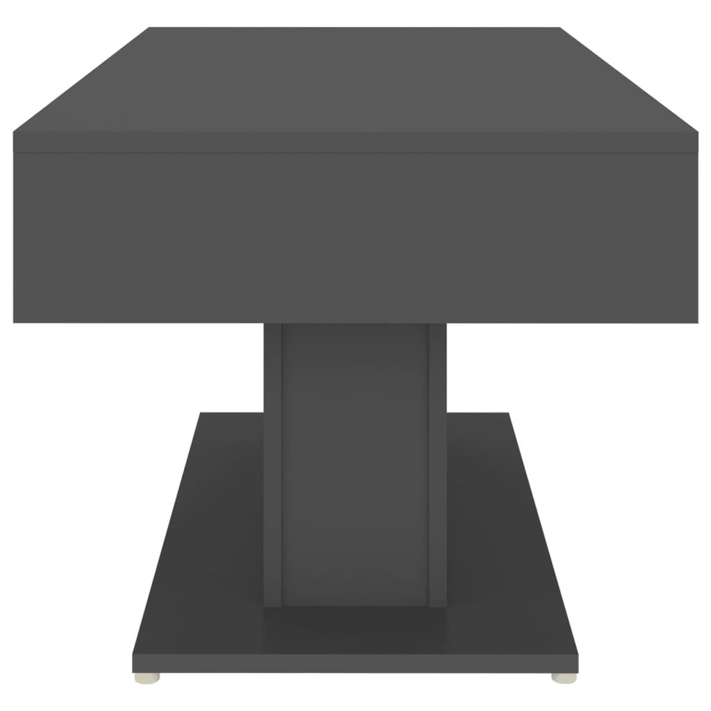 Coffee Table Grey 96x50x45 cm Engineered Wood