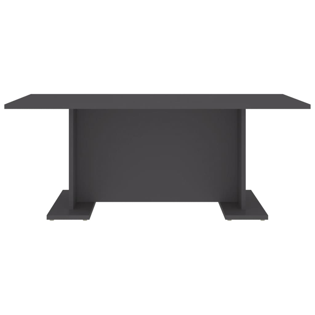 Coffee Table Grey 103.5x60x40 cm Engineered Wood