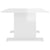 Coffee Table High Gloss White 103.5x60x40 cm Engineered Wood