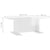 Coffee Table High Gloss White 103.5x60x40 cm Engineered Wood