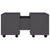 Coffee Table Grey 60x60x38 cm Engineered Wood