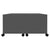 Coffee Table Grey 75x75x38 cm Engineered Wood