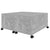 Coffee Table Concrete Grey 75x75x38 cm Engineered Wood