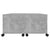 Coffee Table Concrete Grey 75x75x38 cm Engineered Wood