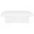 Coffee Table White 90x90x28 cm Engineered Wood