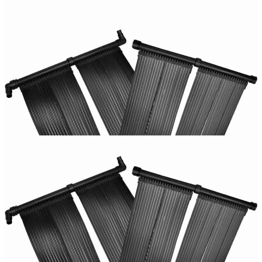 Solar Pool Heater Panel 4 pcs 80x620 cm