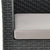 3 Piece Garden Lounge Set with Cushions PP Rattan Anthracite