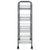 4-Tier Kitchen Trolley Grey 46x26x85 cm Iron