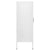 Storage Cabinet White 80x35x101.5 cm Steel