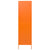 Wardrobe Orange 90x50x180 cm Steel