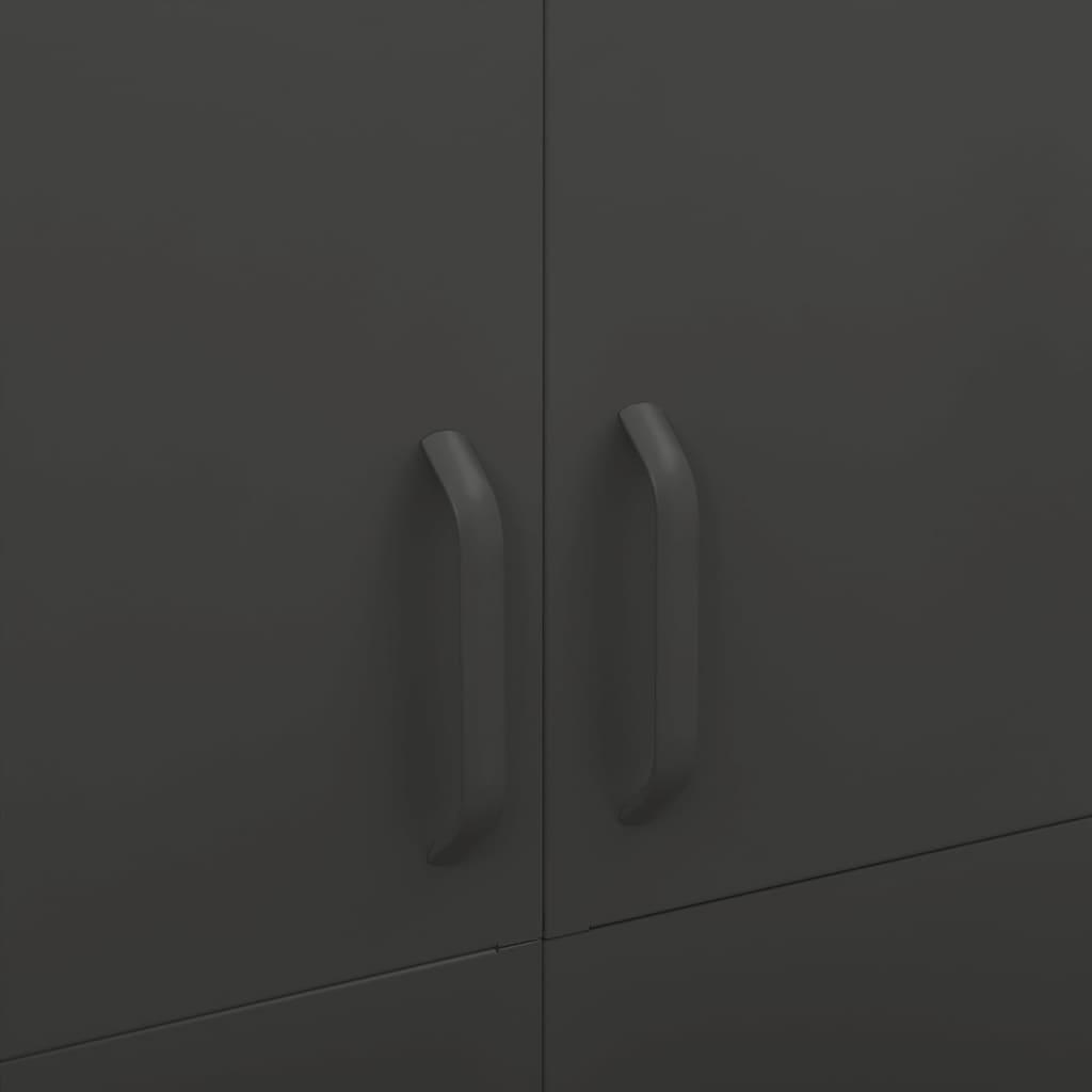 Wardrobe Anthracite 90x50x180 cm Steel