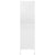 Wardrobe White 90x50x180 cm Steel