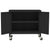 Storage Cabinet Black 60x35x56 cm Steel