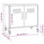 Storage Cabinet Black 60x35x56 cm Steel