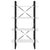 4-Tier Book Cabinet White 80x30x140 cm Engineered Wood