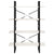 4-Tier Book Cabinet White 100x30x140 cm Solid Pine Wood