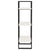 3-Tier Book Cabinet White 40x30x105 cm Solid Pinewood