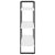 Book Cabinet White 80x30x105 cm Engineered Wood