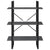 3-Tier Book Cabinet Grey 80x30x105 cm Solid Pine Wood