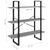 Book Cabinet Concrete Grey 100x30x105 cm Engineered Wood