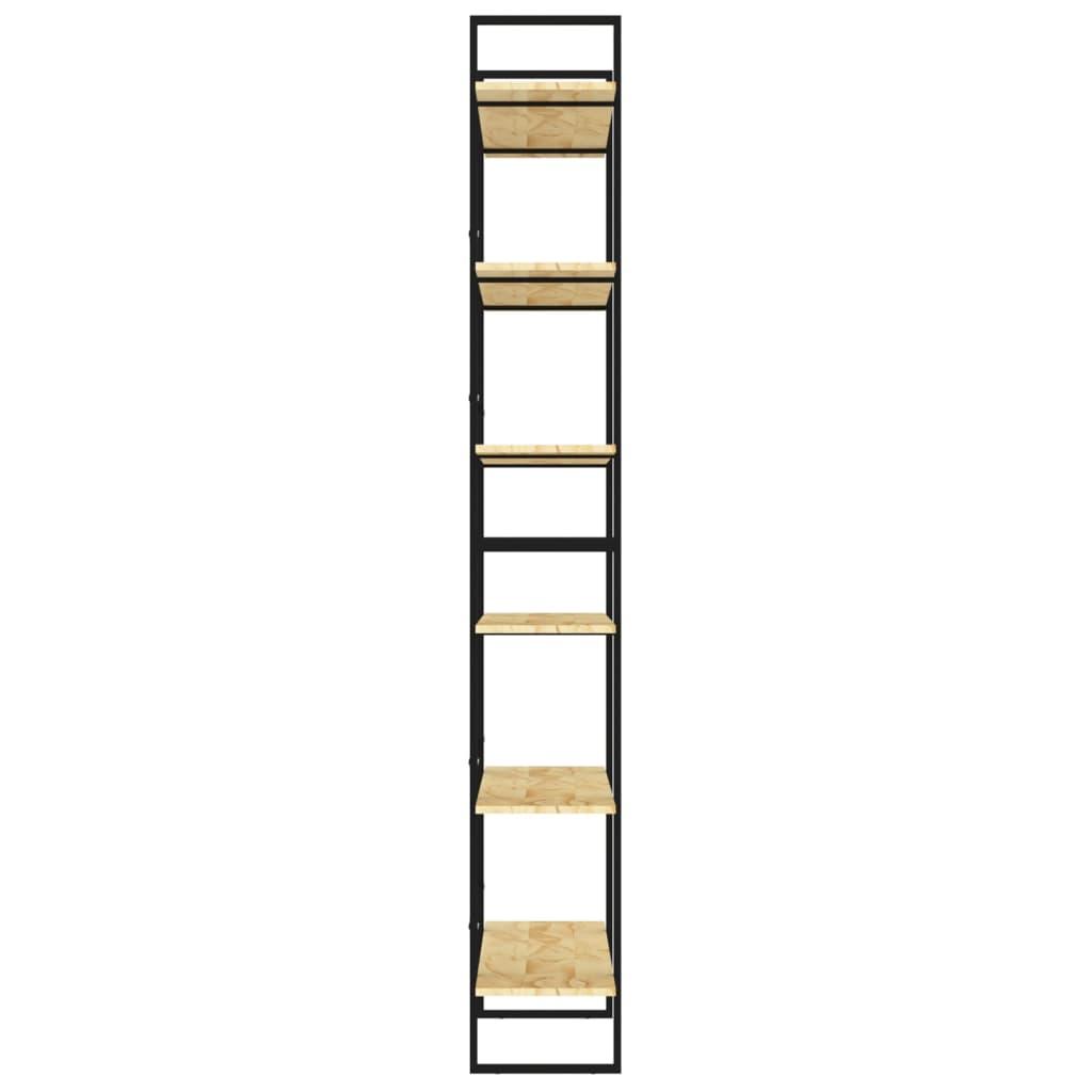 High Cabinet 100x30x210 cm Solid Pine Wood