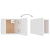 Bedside Cabinets 2 pcs White 30.5x30x30 cm Engineered Wood