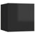 Bedside Cabinets 2 pcs High Gloss Black 30.5x30x30 cm Engineered Wood