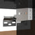 Bedside Cabinets 2 pcs High Gloss Black 30.5x30x30 cm Engineered Wood
