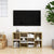 Shoe Bench White and Sonoma Oak 103x30x55 cm Engineered Wood