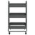 3-Tier Trolley Anthracite 43x34x79 cm Steel
