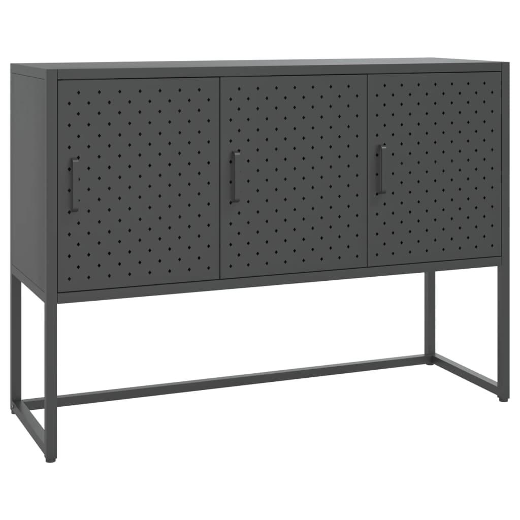 Sideboard Anthracite 105x35x75 cm Steel