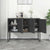 Sideboard Anthracite 105x35x75 cm Steel