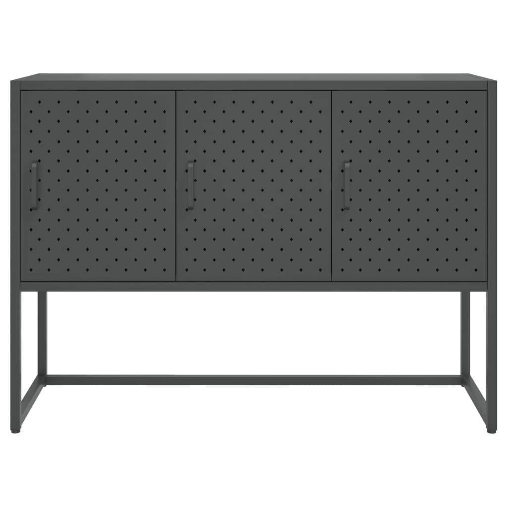 Sideboard Anthracite 105x35x75 cm Steel