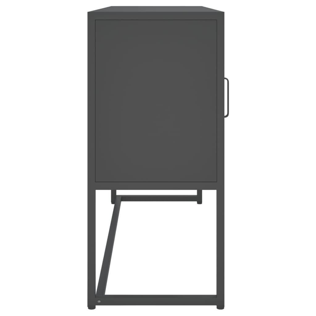 Sideboard Anthracite 105x35x75 cm Steel