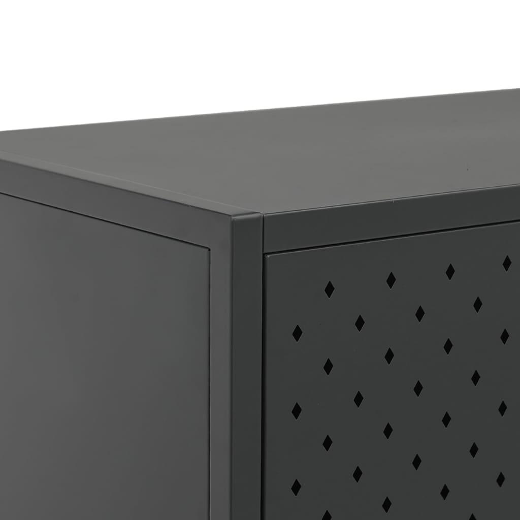 Sideboard Anthracite 105x35x75 cm Steel