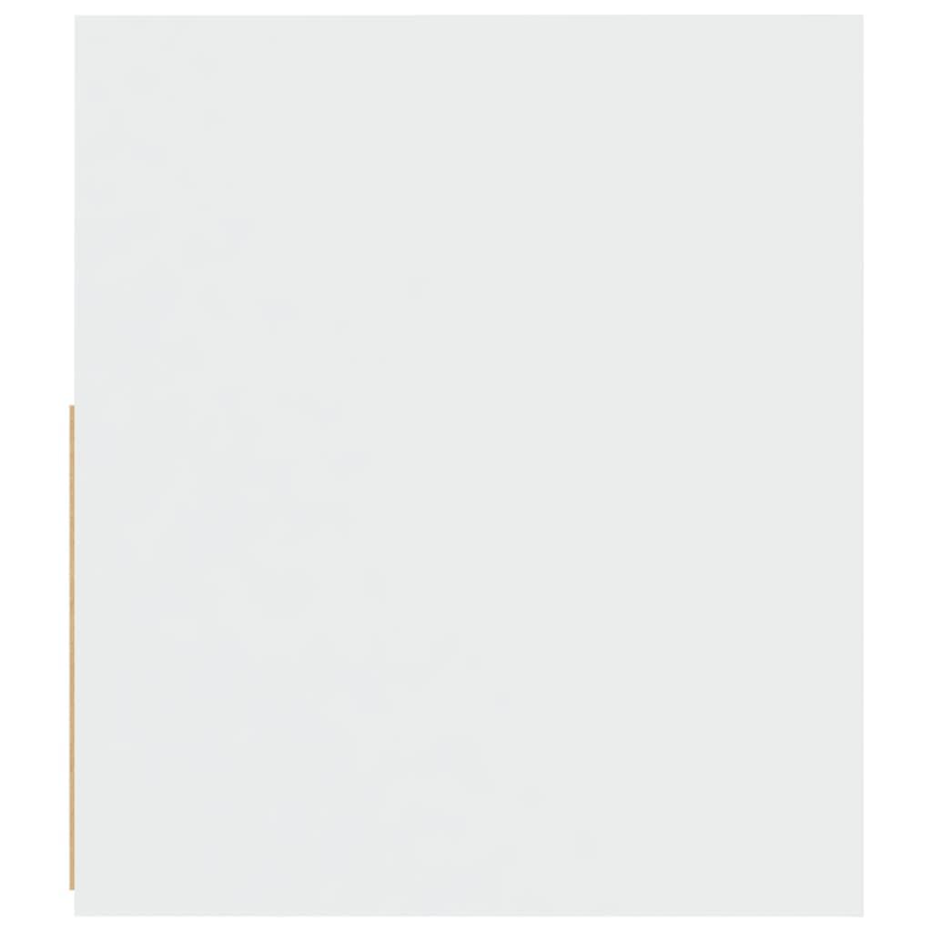 Bedside Cabinets 2 pcs with LEDs White 60x35x40 cm