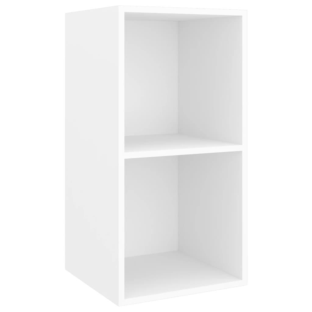 3 Piece TV Cabinet Set White Engineered Wood