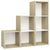 3 Piece TV Cabinet Set White and Sonoma Oak Engineered Wood