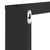 Wall Cube Shelves 6 pcs Black 30x15x30 cm