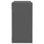 Wall Cube Shelves 4 pcs Grey 30x15x30 cm