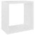 Wall Cube Shelves 2 pcs White and Sonoma Oak 26x15x26 cm