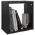 Wall Cube Shelves 4 pcs High Gloss Black 26x15x26 cm