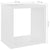 Wall Cube Shelves 6 pcs White 22x15x22 cm